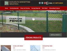 Tablet Screenshot of gurukrupawires.com